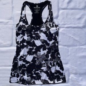 90 degree by reflex floral racerback XS